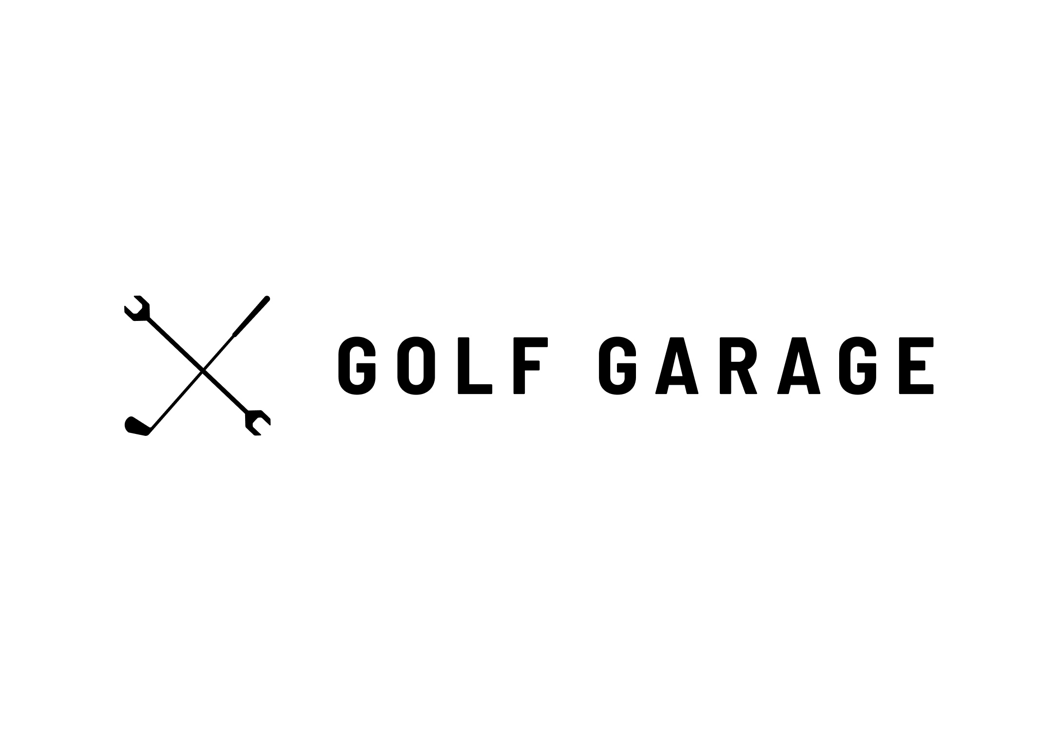 Golf Garage logo, on white